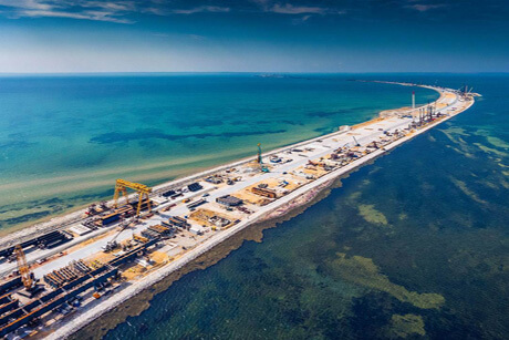 Строительство Крымского моста