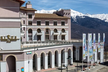 Строительство отеля «Rixos Krasnaya Polyana Sochi»